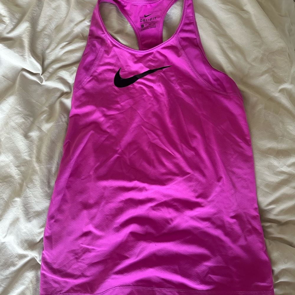 Nike Pink Racerback Tank Top
